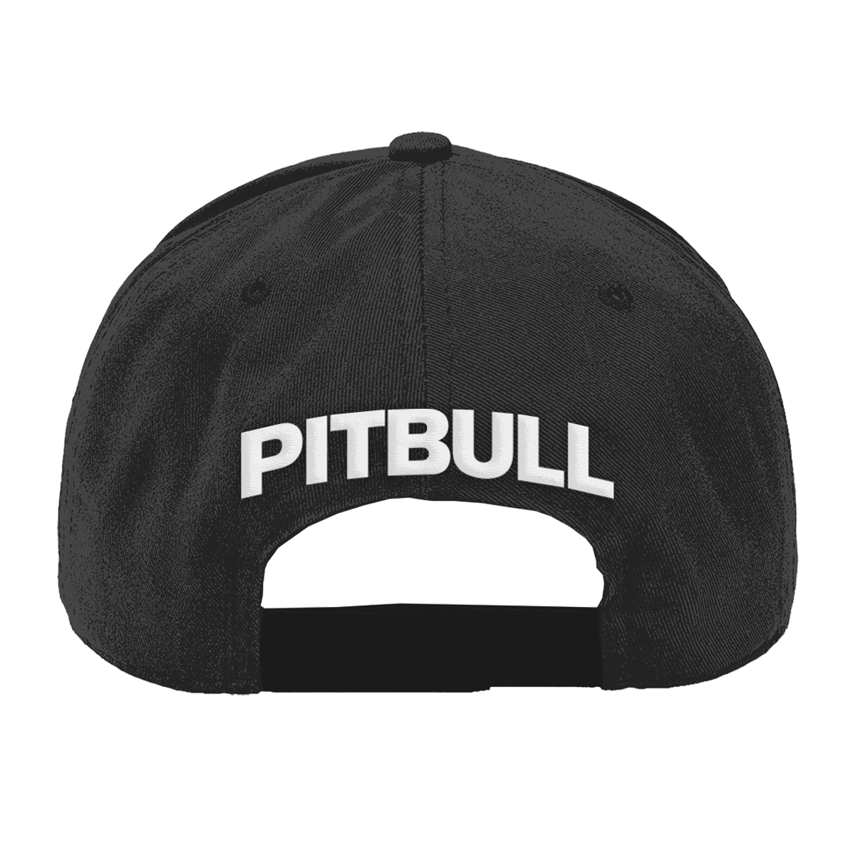 Black cap with 'PITBULL' text 
