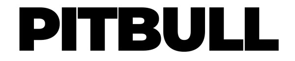 Pitbull logo in black text